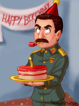 320x427 today is joseph stalin's birthday, so i felt obliged to draw this - Joseph Stalin Drawing