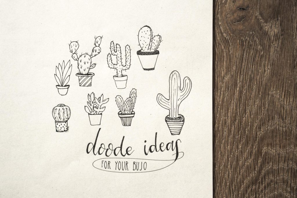 1024x683 doodle ideas for your bullet journal - Journal Drawing Ideas