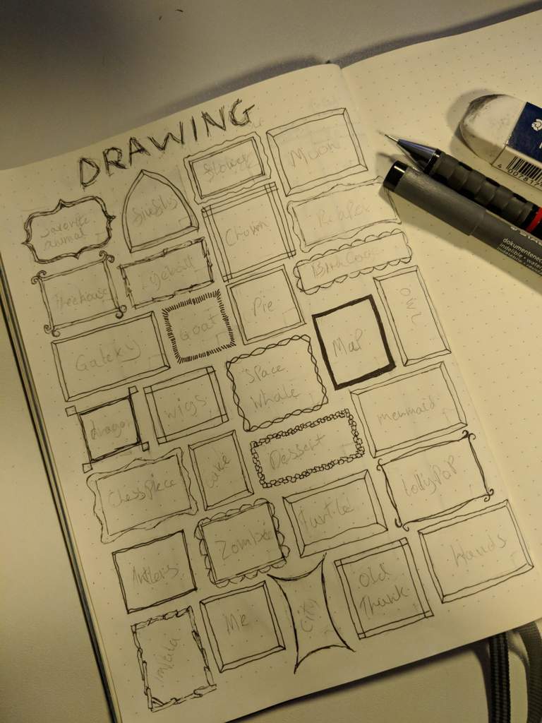 768x1024 drawing ideas bullet journal amino - Journal Drawing Ideas