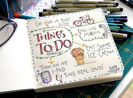 554x406 journal ideas elvie studio on we heart it - Journal Drawing Ideas