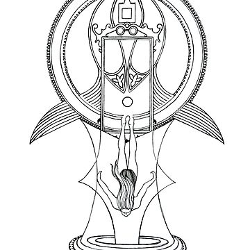 360x360 Journey To Black Hole Fine Pen Drawing T Shirt - Journey Drawing