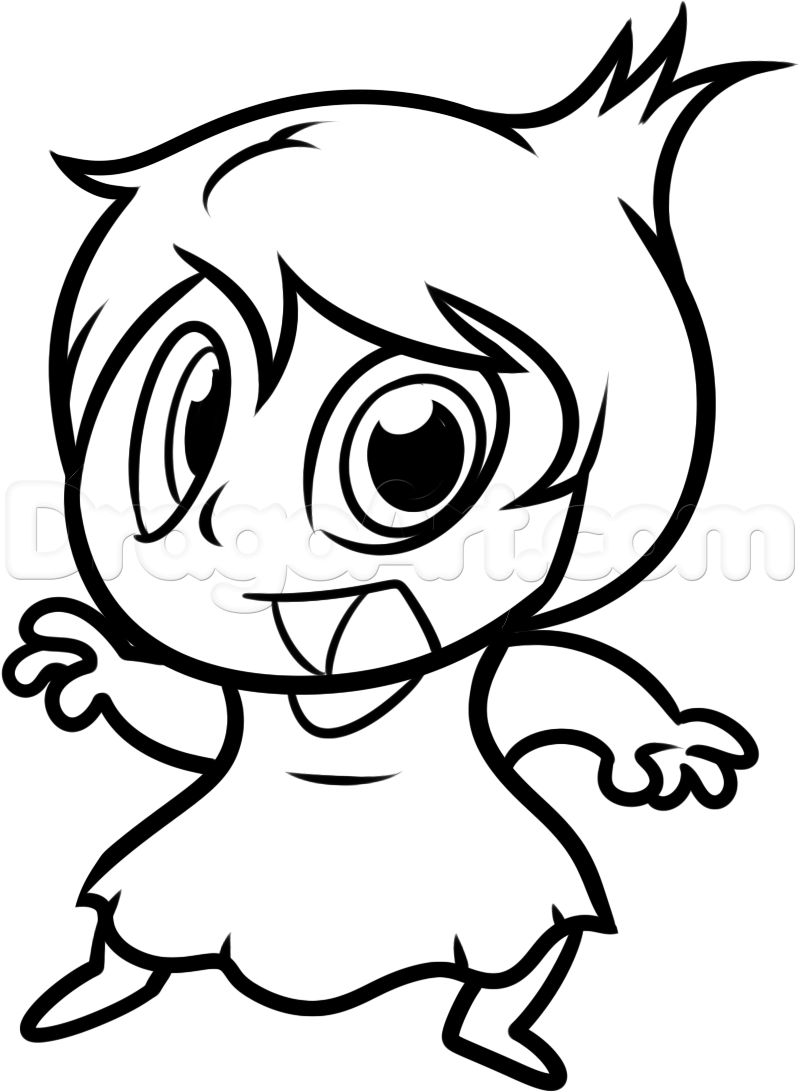 800x1092 how to draw chibi joy, step - Joy Drawing