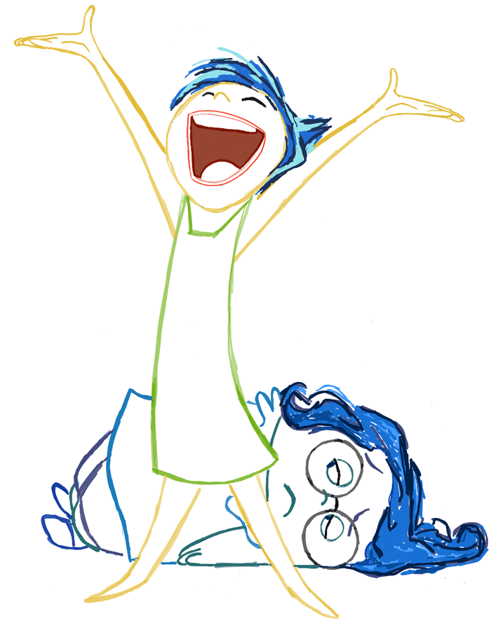 700x899 How To Draw Joy And Sadness From Inside Out With Easy To Follow - Joy From Inside Out Drawing