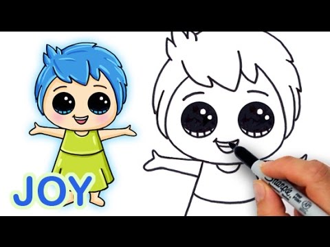 480x360 How To Draw Joy From Pixar Inside Out Cute And Easy - Joy From Inside Out Drawing
