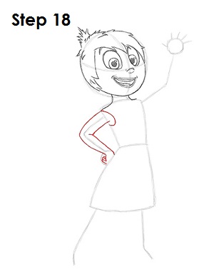 300x388 How To Draw Joy - Joy Inside Out Drawing