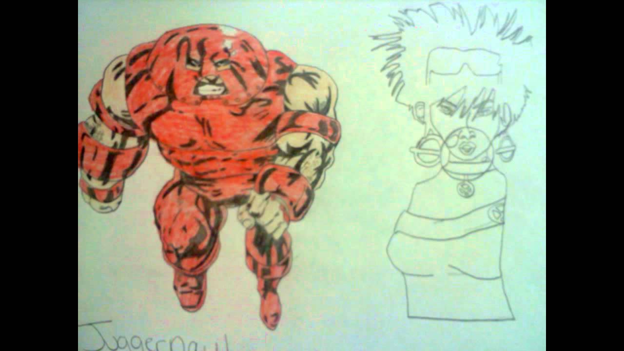 1280x720 juggernaut and jubilee drawing - Jubilee Drawing