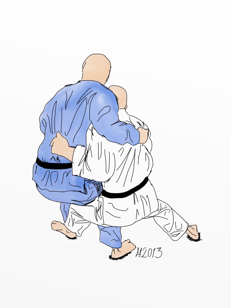 768x1024 The World's Most Recently Posted Photos Of Drawing And Judo - Judo Drawing