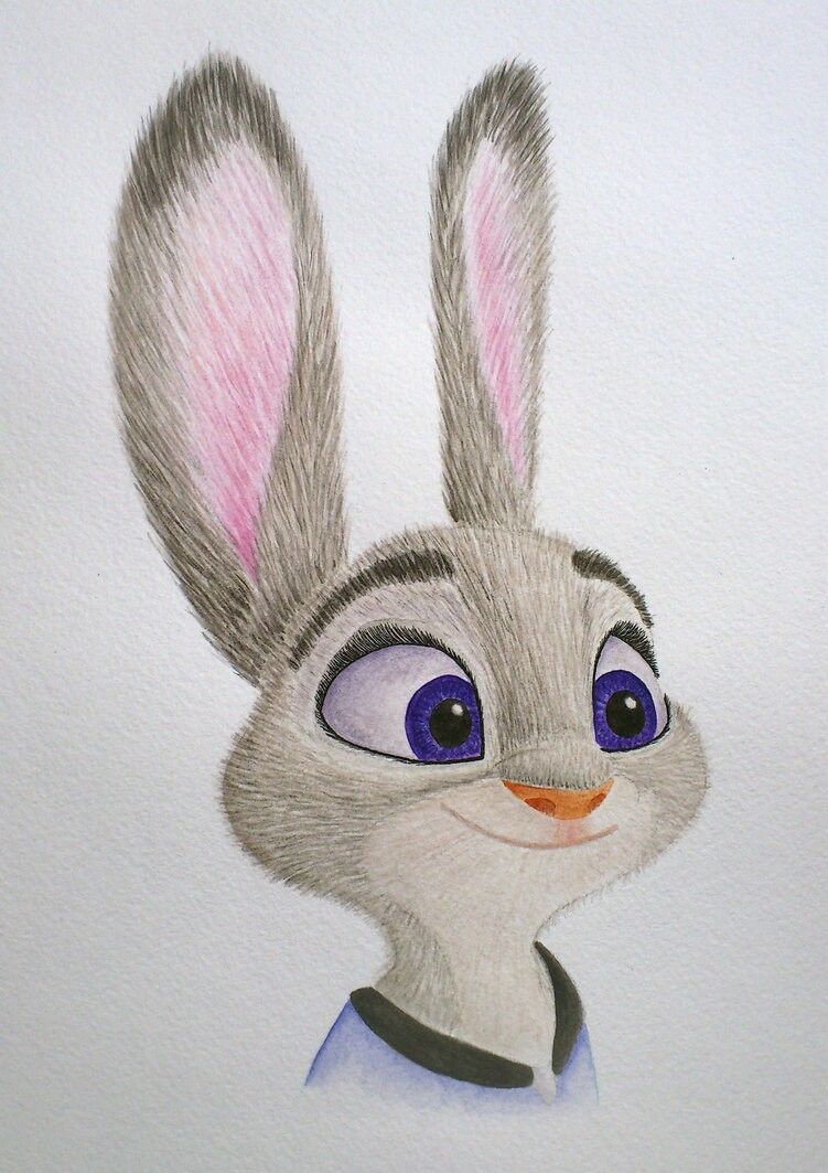 751x1063 judy hopps drawing disney drawings, disney art, zootopia art - Judy Hopps Drawing