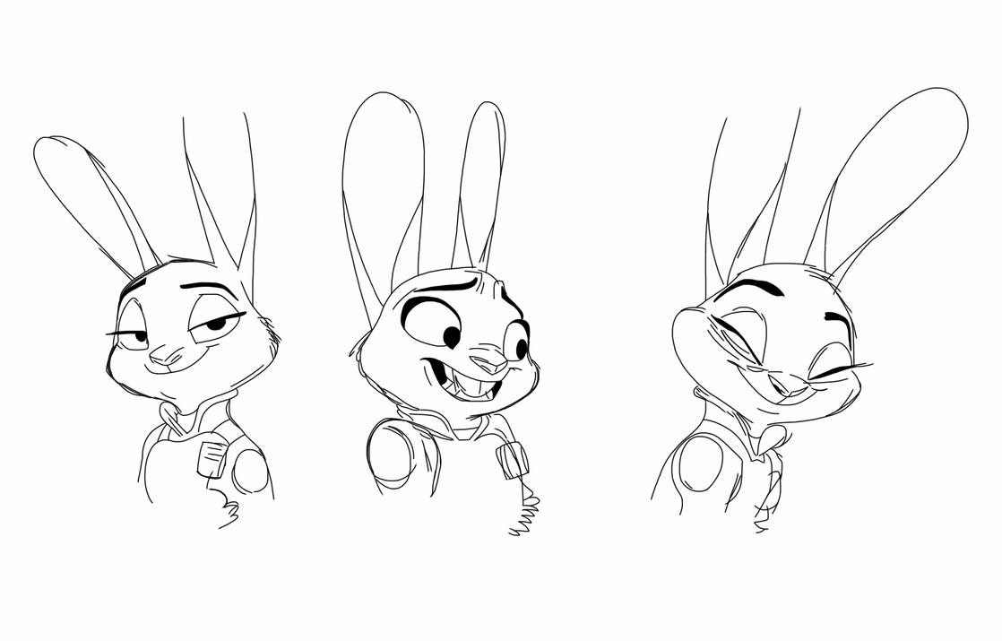 1118x715 Drawing Judy Hopps - Judy Hopps Drawing