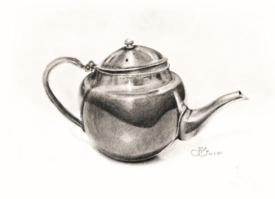 900x651 Metallic Jug Drawing - Jug Drawing