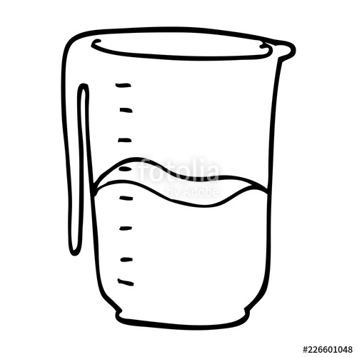 500x500 Line Drawing Cartoon Jug Stock Image And Royalty Free Vector - Jug Drawing