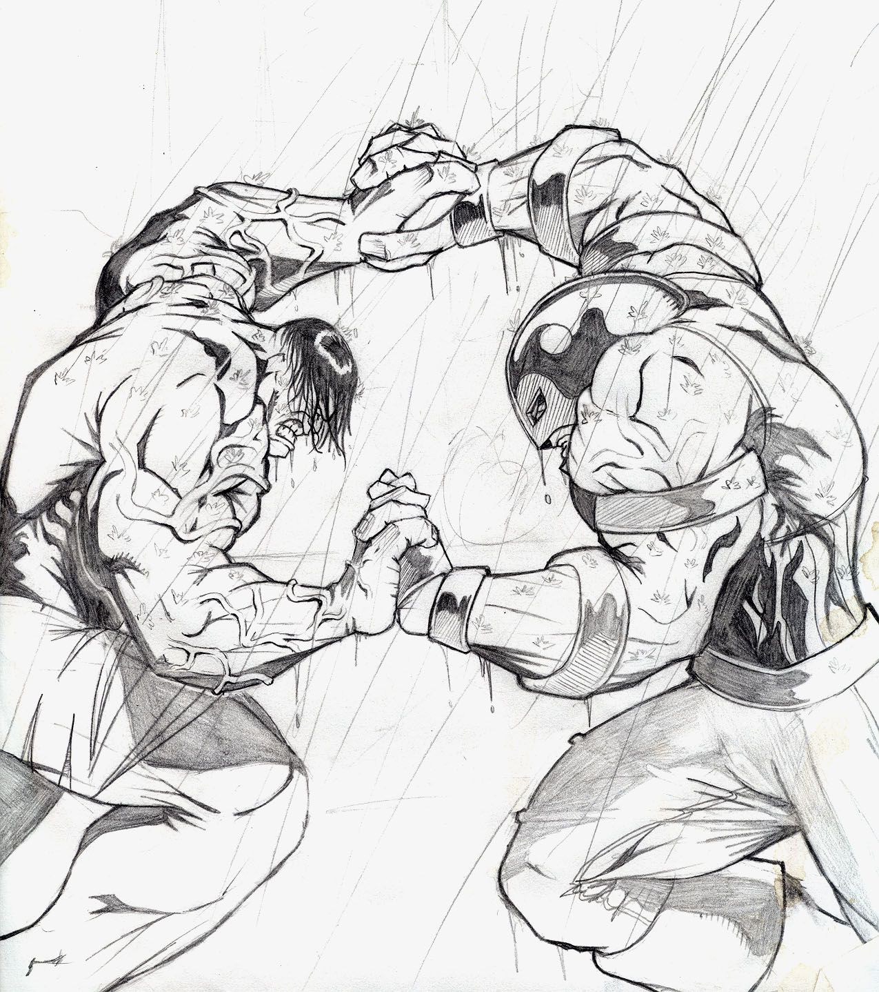 1275x1438 Hulk V Juggernaut Pencils - Juggernaut Drawing