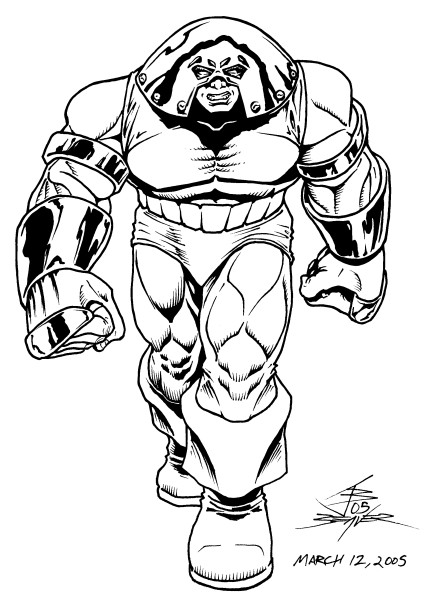 435x600 Illmosis Art The Juggernaut - Juggernaut Drawing