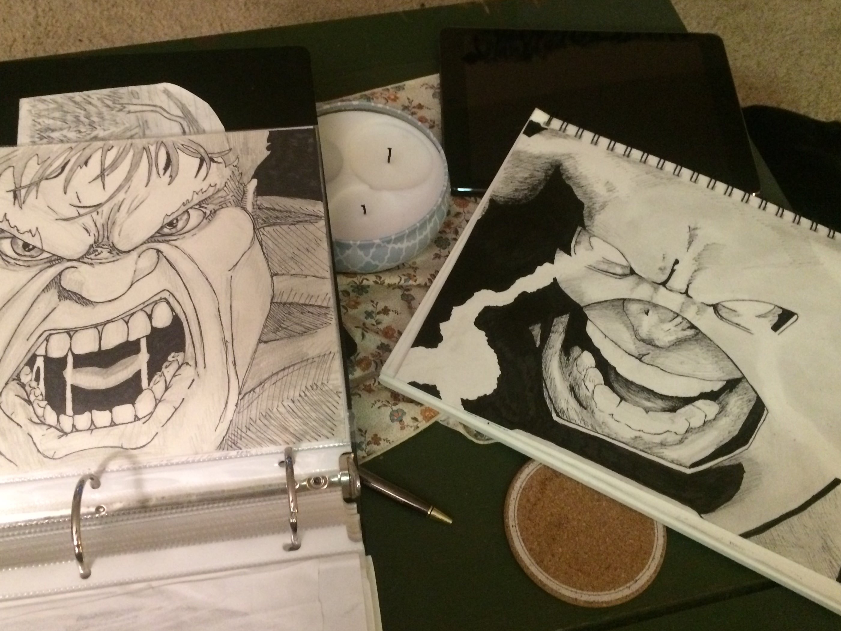 2802x2100 Juggernaut Drawing - Juggernaut Drawing