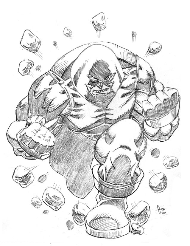 638x825 X Men Juggernaut Drawing Comics - Juggernaut Drawing