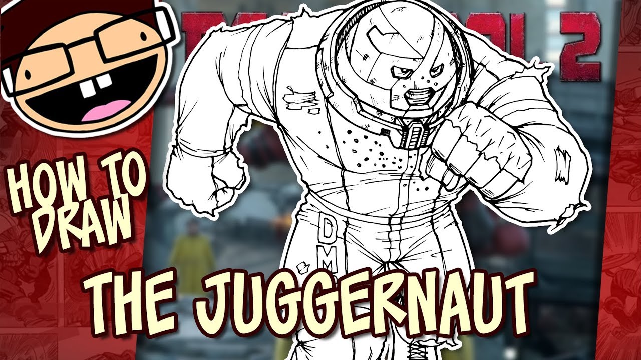 1280x720 How To Draw The Juggernaut - Juggernaut Drawing