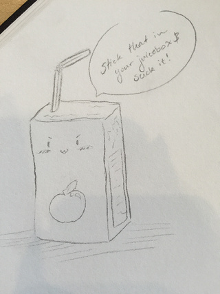 320x427 Juicebox Drawings On Paigeeworld Pictures Of Juicebox - Juice Box Drawing