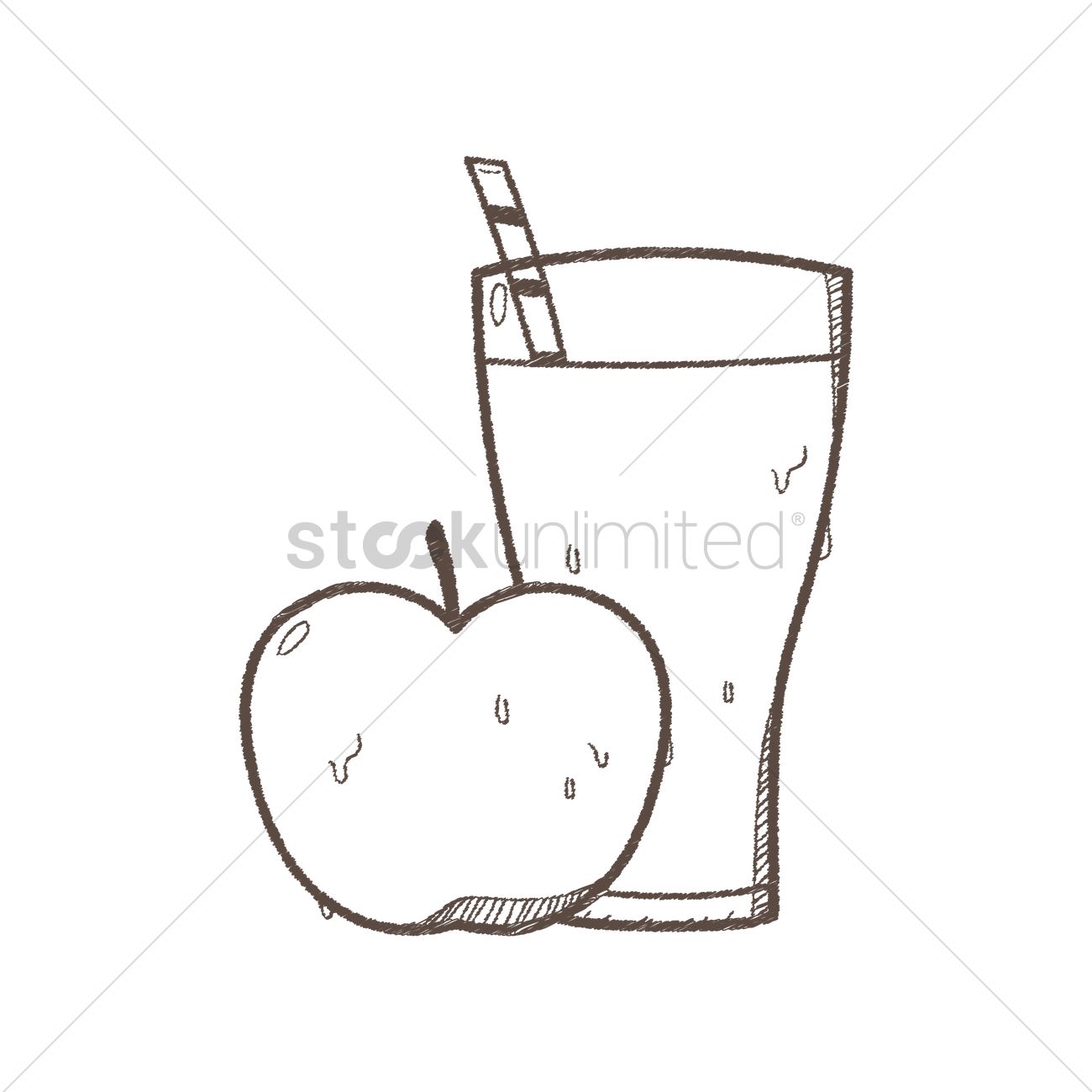1300x1300 fruit juice vector image - Juice Drawing