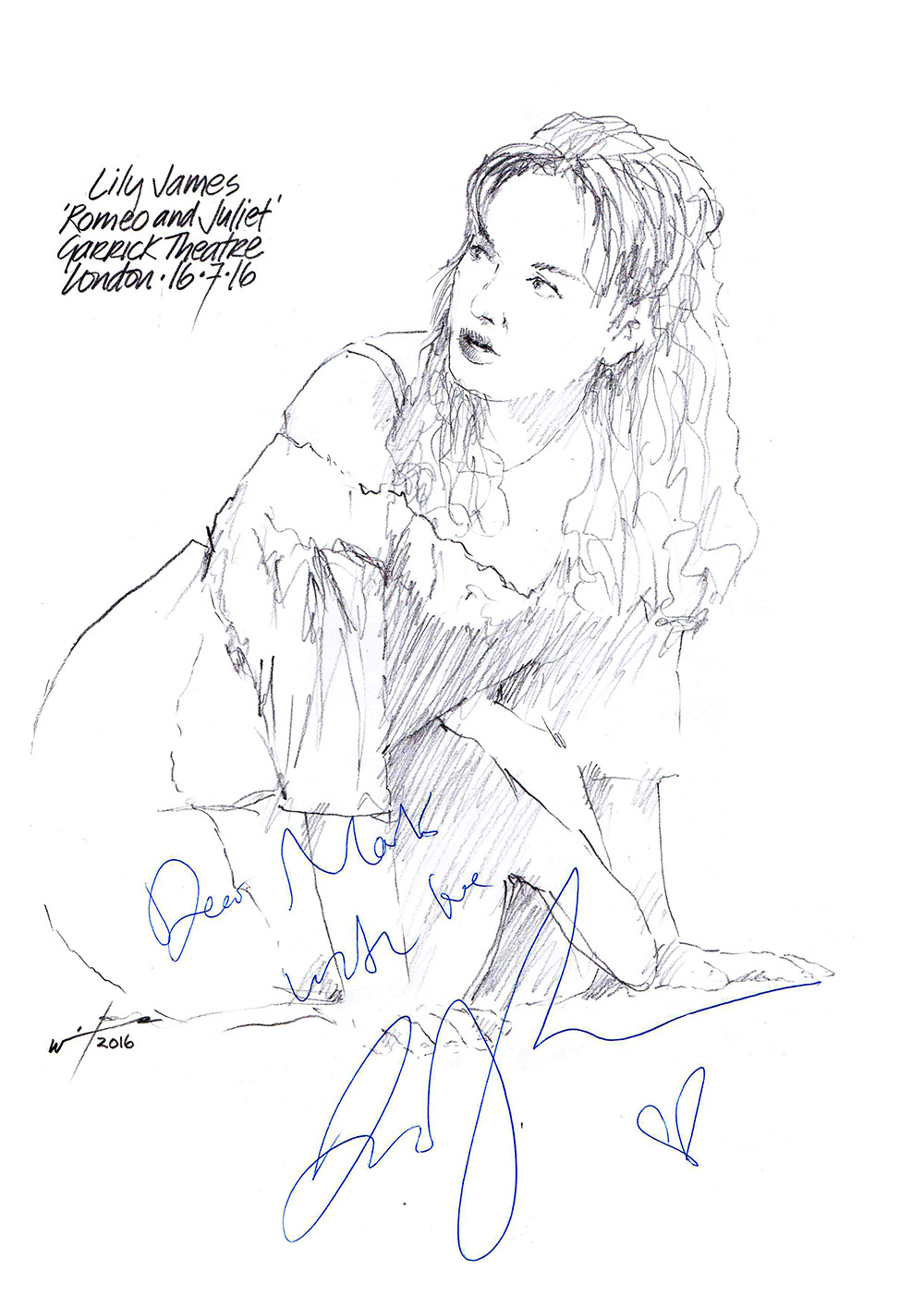 1000x1415 Drawing Lily James As Juliet Chicanepictures - Juliet Drawing