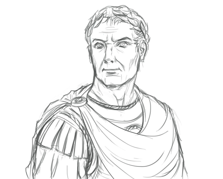 900x720 entry - Julius Caesar Drawing.