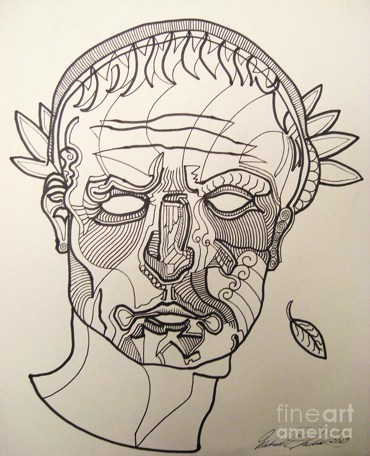 730x900 Julius Caesar Drawing - Julius Caesar Drawing