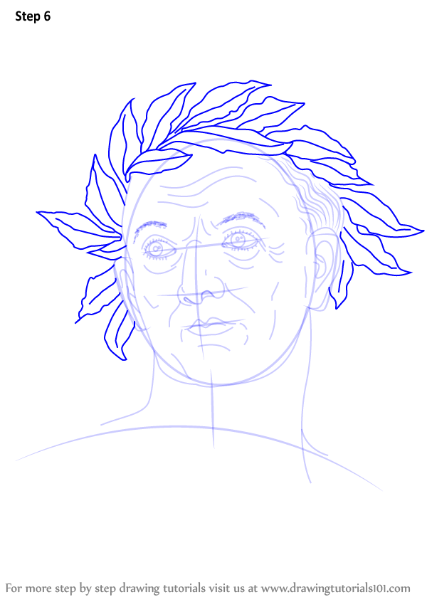 600x846 Learn How To Draw Julius Caesar - Julius Caesar Drawing