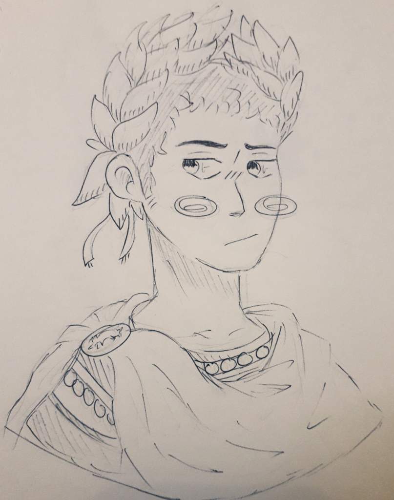 807x1024 When You Get So Bored You Just Accidentally Draw Julius Caesar - Julius Caesar Drawing