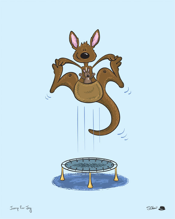 576x720 The Dad Project Drawing A Day - Jump Drawing