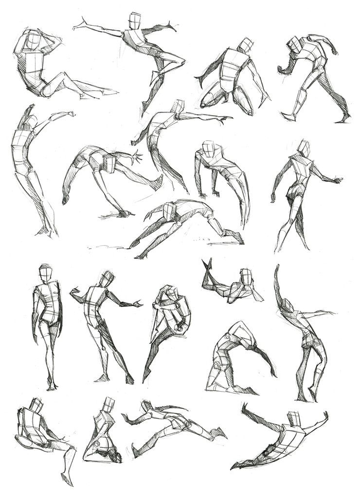 736x1025 Body Frame Doodles - Jump Drawing