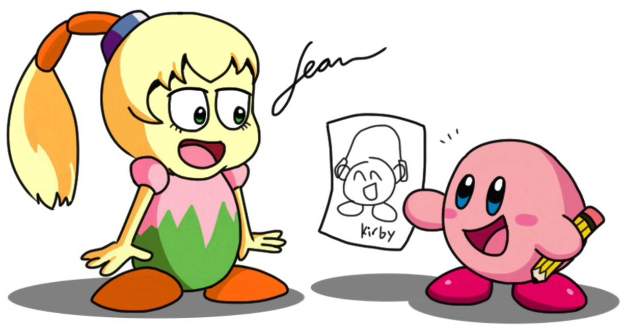 1229x650 kirby's jump rope drawing - Jump Rope Drawing