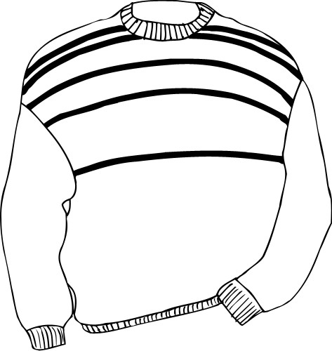 473x500 jumper fashion - Jumper Drawing