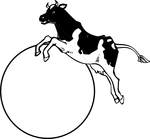 600x554 Jumping Dog Clip Black And White Download - Jumping Dog Drawing
