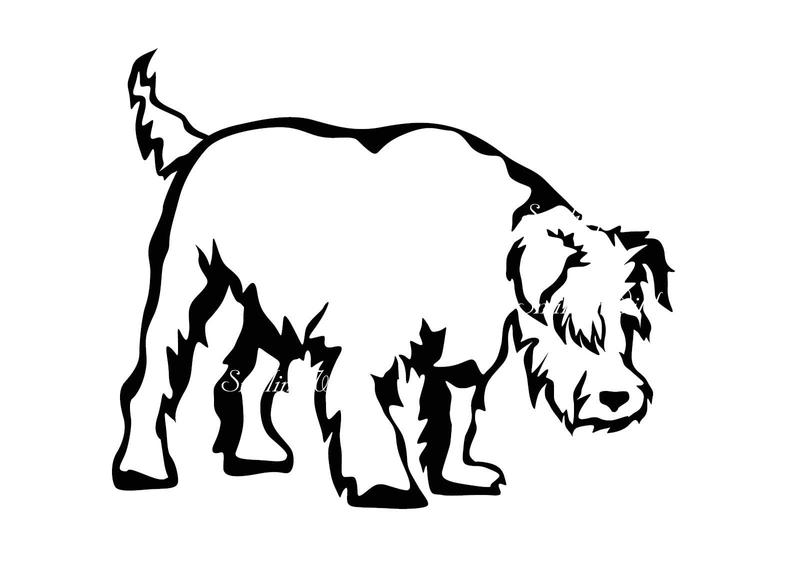 794x562 Miniature Schnauzer Jumping Dog Clipart Mini Schnauzer Png Etsy - Jumping Dog Drawing