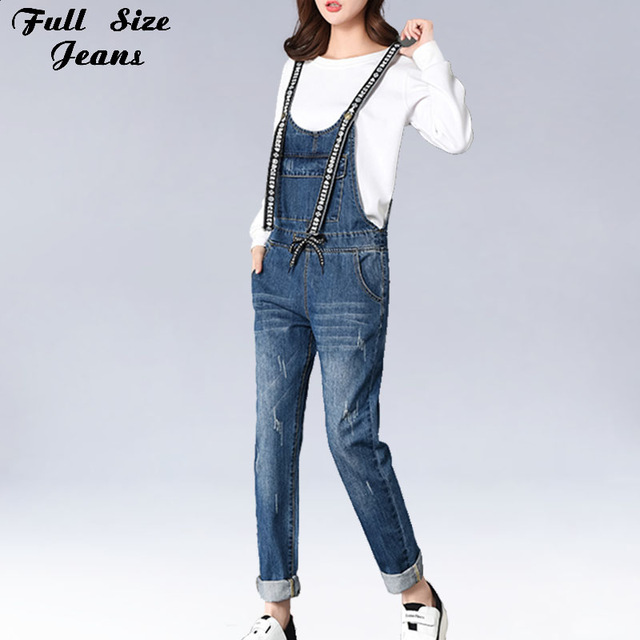 640x640 kinsaga women boyfriend loose denim overalls europe jumpsuit - Jumpsuit Drawing