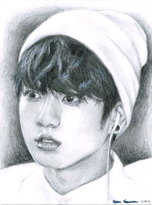 Jungkook Drawing at PaintingValley.com | Explore collection of Jungkook ...