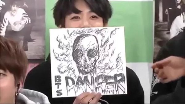 600x337 Rosa On Twitter Jungkook's Drawing Skills Appreciation - Jungkook Drawing Skills