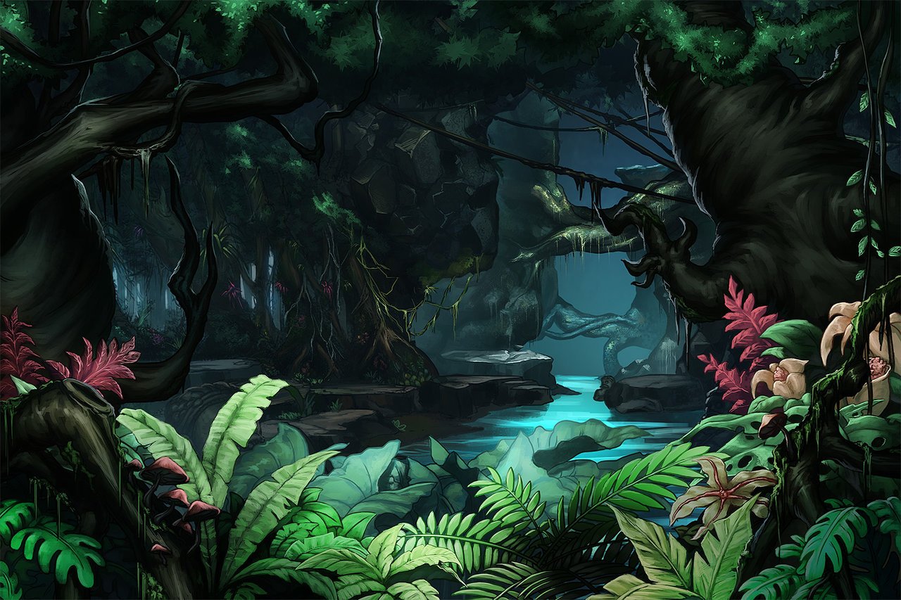 Jungle Background Drawing at Explore collection of