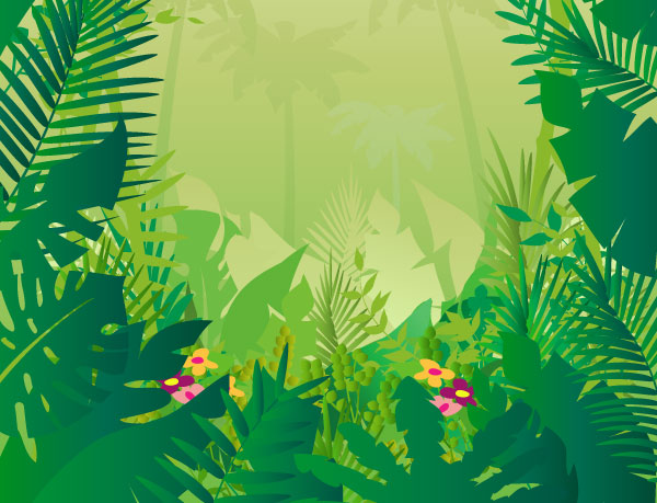 600x459 Jungle Background Clipart Clipart Station - Jungle Background Drawing