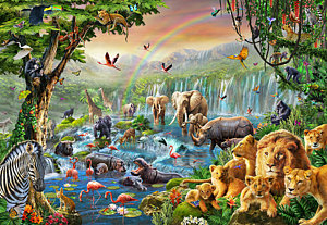 300x207 Rainforest Animals Drawings Fine Art America - Jungle Drawing