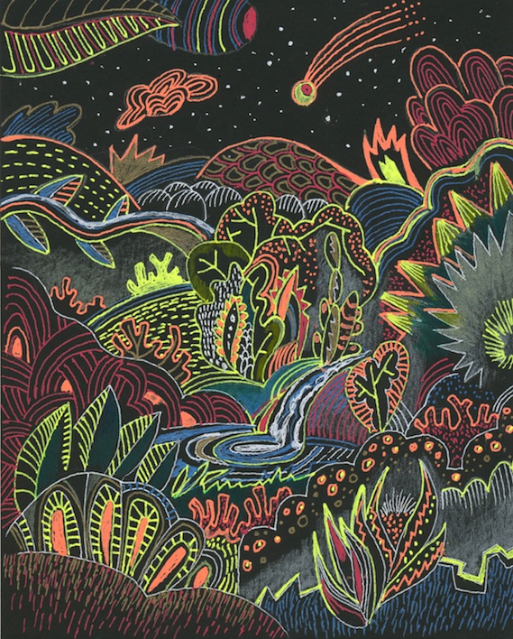 569x708 jungle brad jeske art learning to draw on the imagination - Jungle Drawing