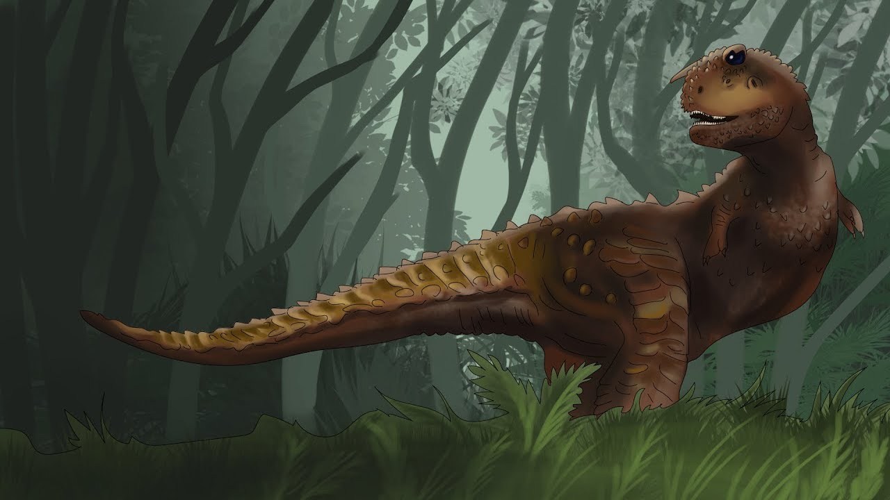 1280x720 how to draw giant carnotaurus dinosaur drawing jungle animals - Jungle Drawing For Kids