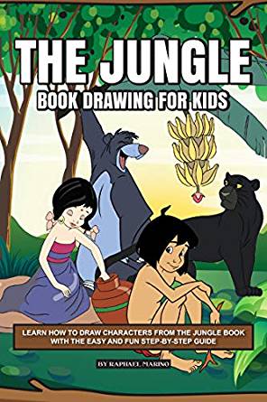 296x445 The Jungle Book Drawing For Kids Learn How To Draw Characters - Jungle Drawing For Kids
