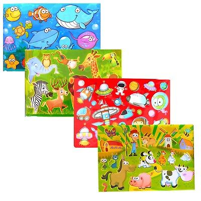 400x400 Kids Drawing Stencil Kits Farm Space Ocean Jungle Scene Picture - Jungle Scene Drawing