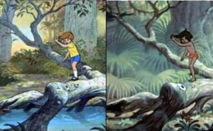 692x427 the tree from winnie the pooh the jungle book are the same - Jungle Tree Drawing