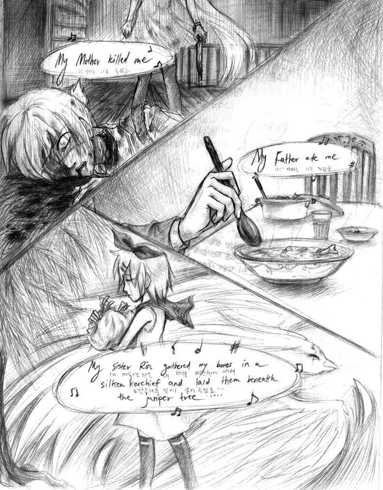 791x1010 vocaloid ft the juniper tree - Juniper Tree Drawing