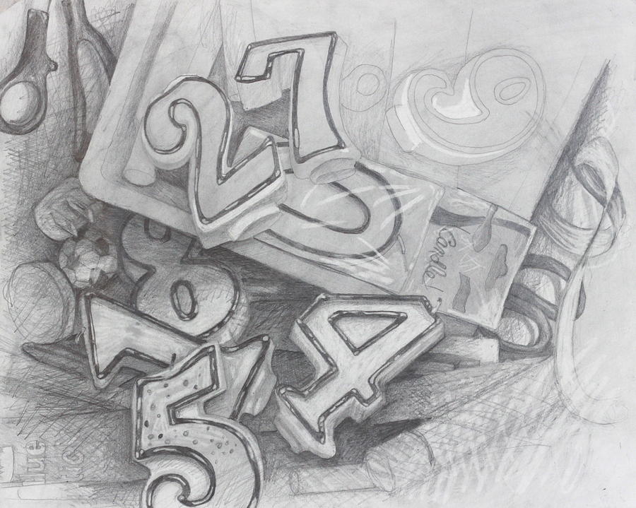 900x719 junk drawer drawing - Junk Drawing