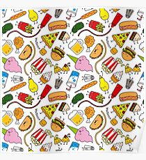 210x230 junk food drawing posters redbubble - Junk Drawing