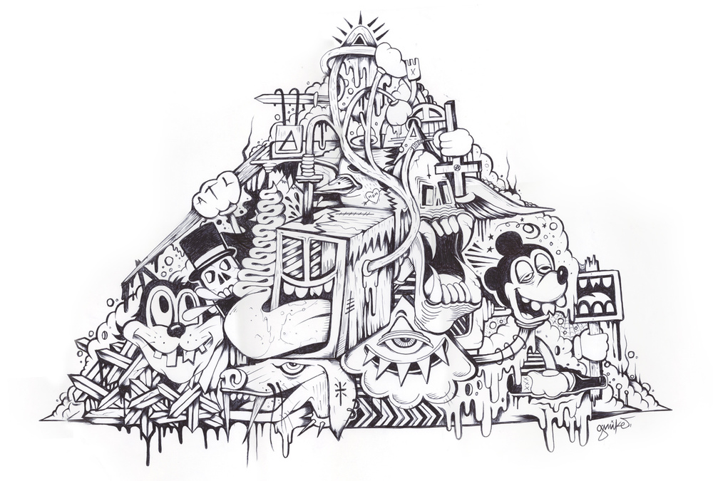 1000x675 pile of junk - Junk Drawing