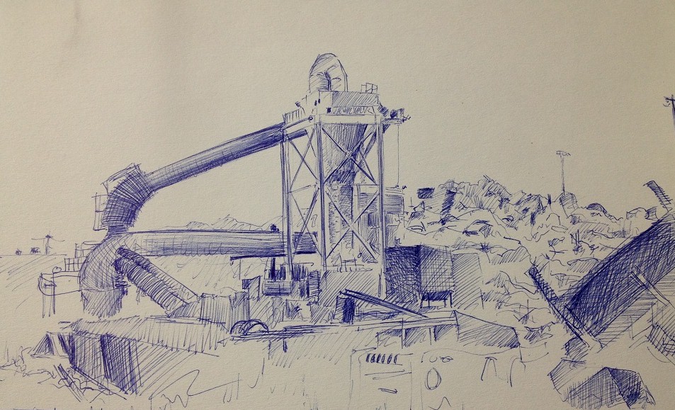 953x579 Junkyard Drawing, Photos Of Years Of Packages And Of Years - Junkyard Drawing