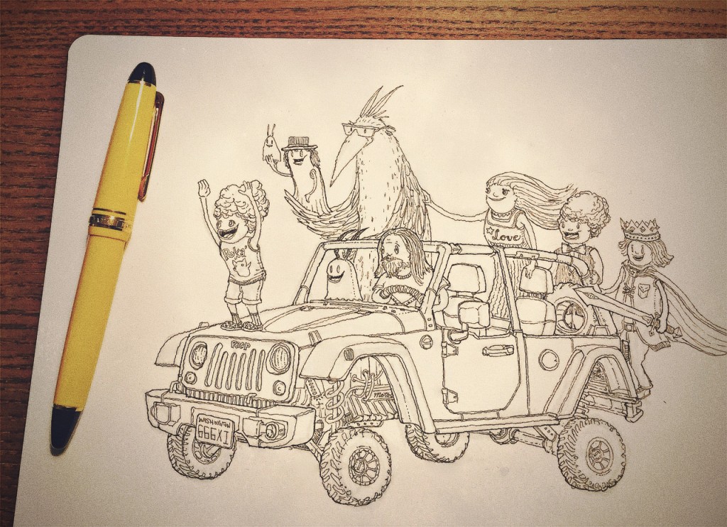 1024x742 Untitled Drawing - Junkyard Drawing